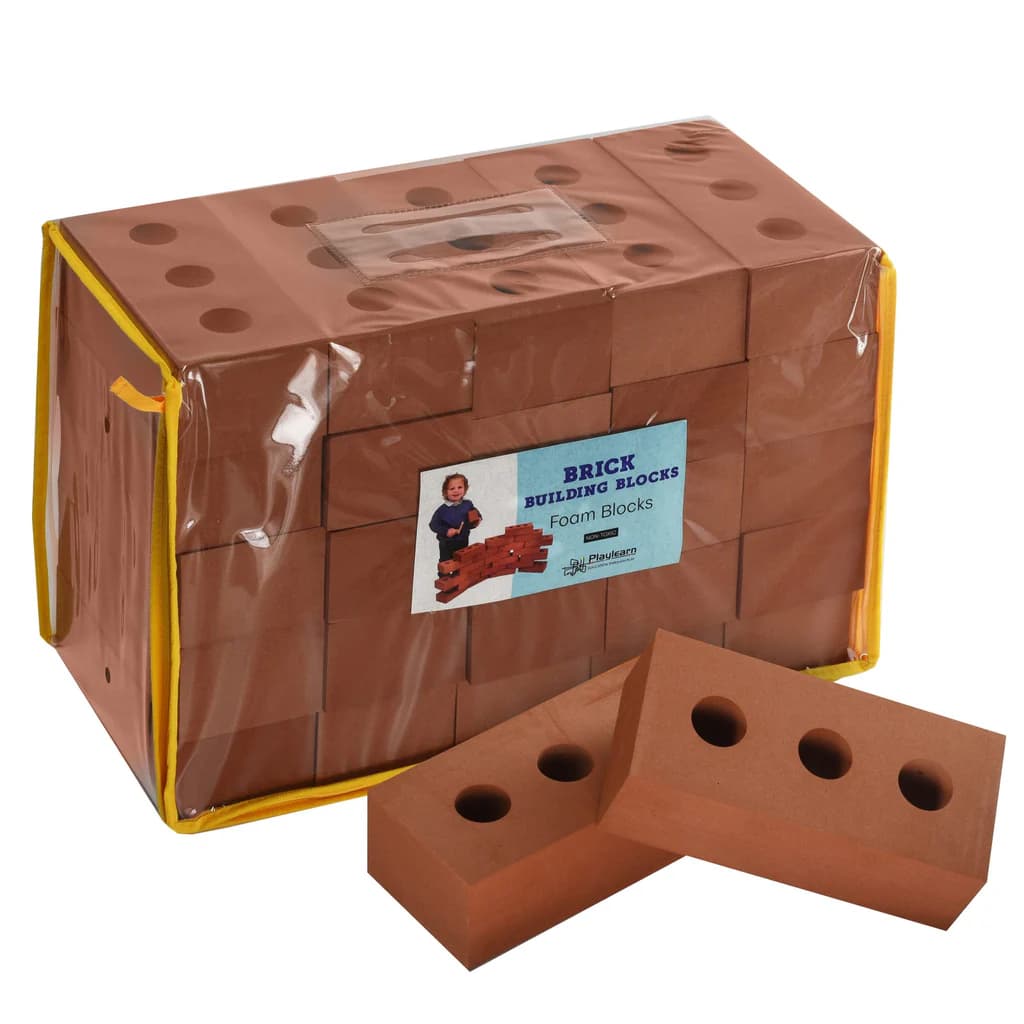Schaumstoff Bausteine Kinder fuer fantasievolles Bauen und Klettern
