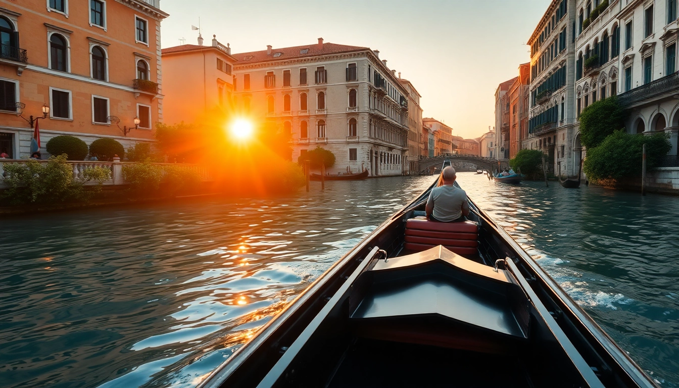 Erleben Sie eine Gondelfahrt Venedig auf den ruhigen Kanälen der Stadt mit historischem Hintergrund.